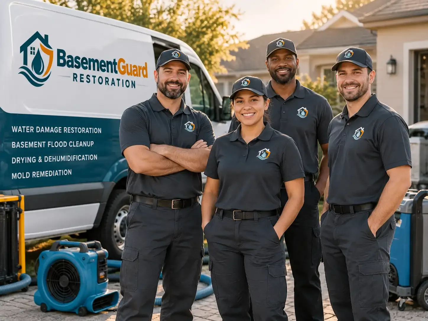Basement Water Damage Restoration company in Quinter, KS